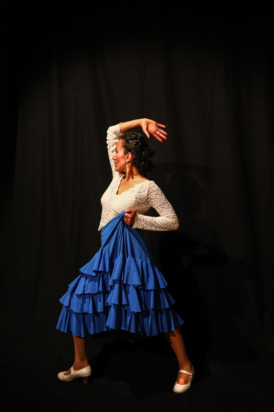Danske Sange i Flamenco Kjole